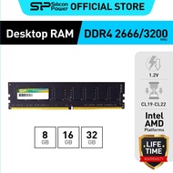 Silicon Power RAM DDR4 PC 8GB/16GB/32GB 3200Mhz - รับประกันตลอดอายุการใช้งาน