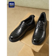 HLA/Hailan House Men's Shoes 2026 New Style Men's Leather Shoes Fashion Formal Wear Business Derby S