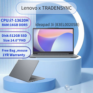 【SG Ready Stock】Lenovo IdeaPad 3i | 83EL0020SB | Intel i7-13620H | 16GB DDR5 RAM | 512GB SSD | 14.0''FHD IPS | 2Y On-site Premium Care