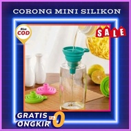 PORTABLE FOLDING SILICONE FUNNEL / SILICONE WATER FUNNEL / OIL FUNNEL