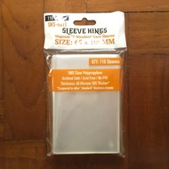 110 Sleeve Kings 7 Wonders thin card sleeves 65x100mm (GUARANTEED GENUINE, $4.5 off for Self Collect
