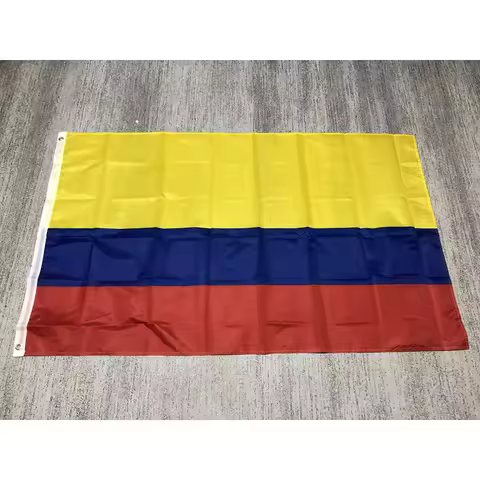 Colombia Flag 90x150cm 3*5FT high qualitydouble printed polyester hanging District of Columbia Colom