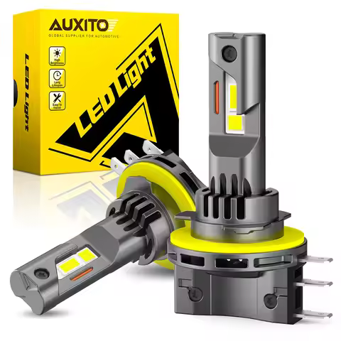 AUXITO 2Pcs H15 LED Headlight DRL Canbus High Low Beam H15 LED Bulb High Power 30000LM 60W for VW Sk
