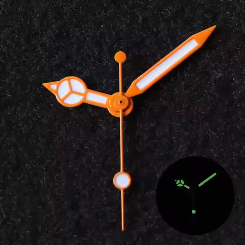 8*12*13mm NH35 Watch Accessories Hand for Seiko NH35 NH36 4R 7S Movement Watch Needle Hands Green Lu