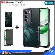3in1 Case Package Realme C71 4G C75 C61 C63 NFC Realme C51s