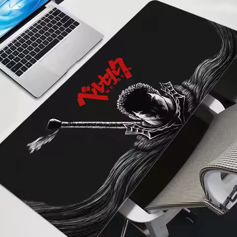 Mouse Pad Anime B-BERSERK Gamer Gaming Accessories Varmilo Keyboard PC Computer rug Desk Mat XXL Car