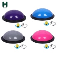 [Homyl] Balance Ball Balance Trainer Semicircle Balance Ball Stability Ball Half Exercise Ball Yoga 