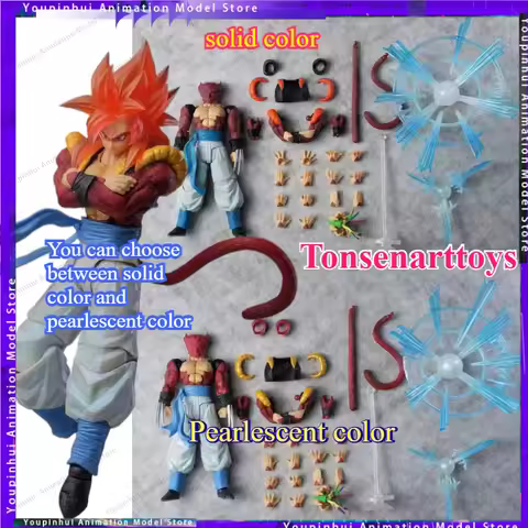 Tonsen/KAMIONE Studio Dragon Ball Fusion Warriors Ssj4 Gogeta 1/12 Movable Model New Product Reserva