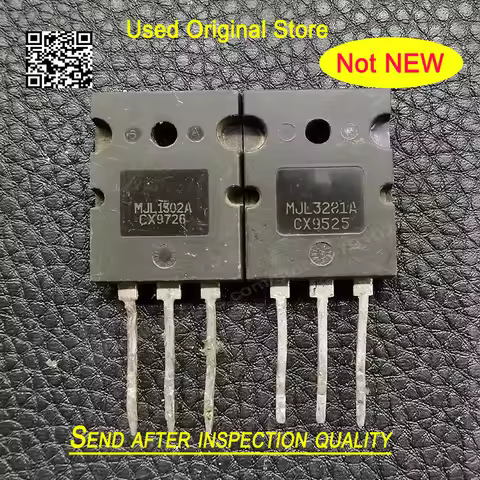 Used original 10pcs=5pair 2SA1943 2SC5200 A1943 C5200 TTA1943 TTC5200 MJL1302A MJL3281A MJL21193 MJL
