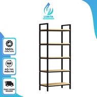 [FREESHIP] Kệ để lò vi sóng để đồ nhà bếp L02 chất liệu thép carbon không han gỉ sơn đen tĩnh điện -