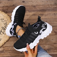 Shoes Women Fashion Dad shoes shoes Mesh Breathable Sneakers Thick-Soled Women shoes WJG