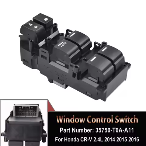 High quality New Auto Window Control Switch 24Pins For Honda CR-V 2.4L 2014 - 2016 35750-T0A-A11 357