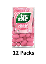 Tic Tac Cherry Blossom Flavours candy 12boxes x 14.5gm
