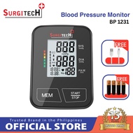 Surgitech Digital BP Blood pressure Monitor1231 W/ BATTERY AND USB CORD