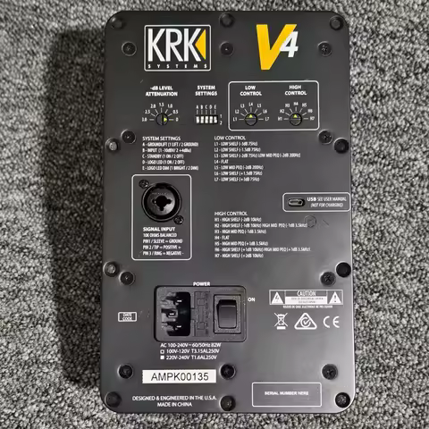 Active Studio Monitor Amplifier Board Replacement 82W Power Supply PCB for V4 Series 4 Speaker Repai