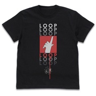 [NeoGamer] COSPA Twilight Cicada Crying Shisatoko's LOOP T-Shirt BLACK-XL