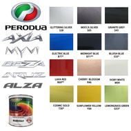 VIRCOAT Car Paint Motor Paint Automotive Paint 2K Paint - Perodua 1 Ltr