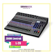 Promo Zoom L-20 Livetrak 20 Channel Digital Mixer Zoom L20 Audio