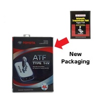 08886-81400 Toyota Type T-IV ATF Gear Oil 4 Liter