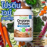 โปรตีน เวย์ ผงโปรตีน จากพืชออร์แกนิก Orgain Organic Protein Plant Based Powder จากอเมริกา ปราศจากถั่