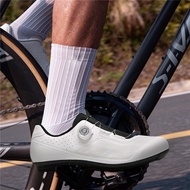 SNTATEX D001 White Outdoor BikeXC Cleat MTB Gravel Shoes MTB Proper SPD Cleat Shoes Downhill Cycling