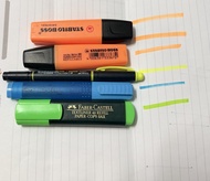 $10全清螢光筆 /Stabilo Boss Tombow Faber-Castell Highlighters Set
