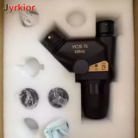 YCS 71 Ultra Trinocular Macroscopic 0.67X-45X Zoom 45° inclined Co-visual Stereo Microscope Head for