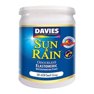 Davies Sun And Rain Elastomeric Water Proofing Paint Seal Gray (Sr-608) 1L