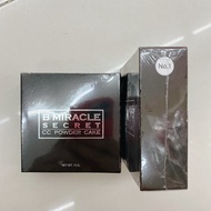 แป้งบีมิลาเคิ้ล 15g. B miracle secret cc powder cake แป้งบี บีมิราเคิ้ล แป้งบีมิราเคิล บีมิราเคิล