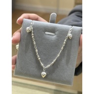 AG SILVER  love anklet s925 Sterling Silver anklet