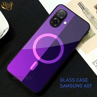 HP Samsung A07 Softcase Glass Glossy Samsung A07 Phone Case Samsung A07 - K127