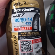 PROMO SPECIAL BAN FDR SPORT MP 27 RING 14 90/80 TUBELESS FREE PENTIL