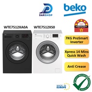 MADE IN EU Beko Front Load Washing Machine Inverter 7KG With Hot Wash Washer Mesin Basuh 洗衣机 洗衣機 WTE7512XA0A WTE7512XS0