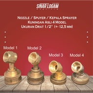 SPRAYER NOZZLE SPRAYER HEAD ORIGINAL BRASS SPRAYER NOZZLE