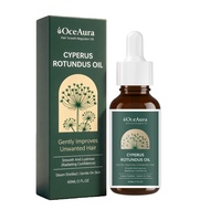Cyperus Rotundus Oil - 60ml For Hair Removal, Moisturizing & Soothing For Natural Inhibitor to Reduc
