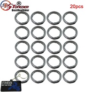 STONEDER 20x Exhaust Muffler Gasket For GY6 49cc 50cc 125cc 150cc Chinese Scooter Moped