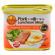 Singapore Golden Bridge Pork Luncheon Meat Original 『新加坡金桥牌原味午餐肉』