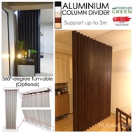 Rotate Column Divider Tube Divider Aluminium Divider Entrance Divider Space Separator Home Decor 1LW