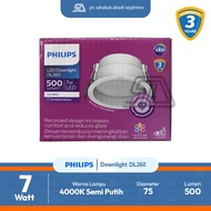 Philips LED Downlight DL260 7W D75 RD Semi White 4000K