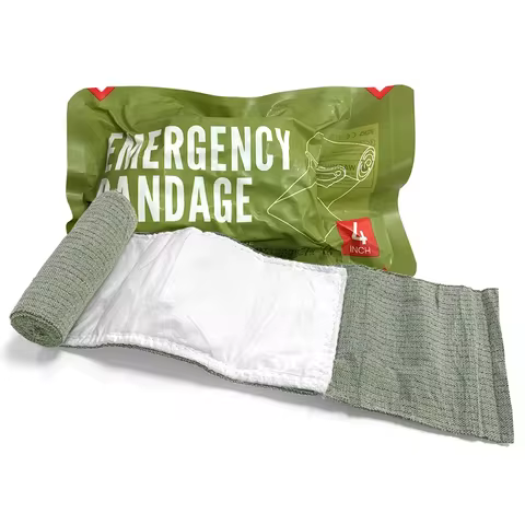 CARBOU 1/3pcs 4/6in Israeli Bandage Wound Dressing Emergency Bandage Combat Compression Tactical Fir