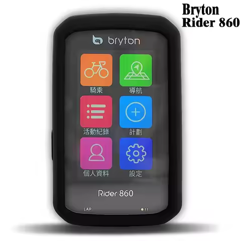 Generic Bike Gel Skin Case & Screen Protector Cover for Bryton Rider 860 GPS Computer Case for R860 