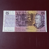 5 dollar uang kertas lama negara australia 