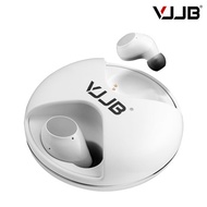 VJJB Red Pot Mini Inear Bluetooth Earset(White)