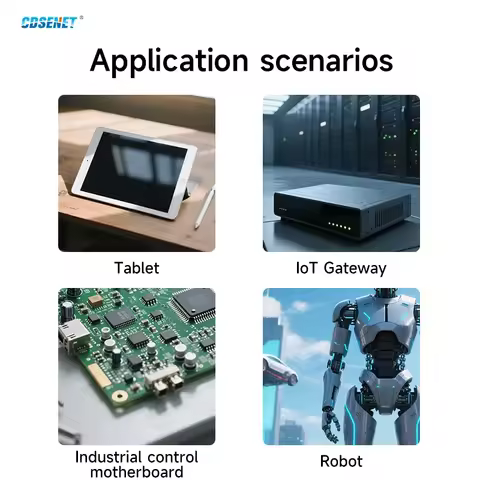 T527 Core Board Linux AI Cortex-A55 G57GPU RISC-V CDSENET ECK32 Series Multiple GPIO 4K Hard Decode 