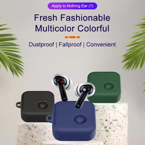 Suitable for Nothing Ear (1)(2)stick Shockproof Headphone Sleeve Impact-resistant Soft Housing-Anti