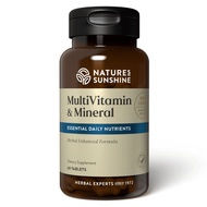 Nature's Sunshine Multiple Vitamins and Minerals, 60 Tablets | Powerful Multivitamin Supplies The Bo