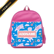 Famsy Cute Cat Pink Premium Kiddies Bag