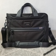 Tumi Alpha 3 Slim Deluxe Portofolio Original / Tas Laptop Second