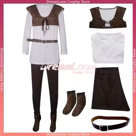 Shrek Cosplay Costume Mens Costume Shirt Vest Pants Full Set Halloween Outfit