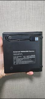 只用過一次 外置光碟機 ODD & HDD 裝置 External ODD HDD device